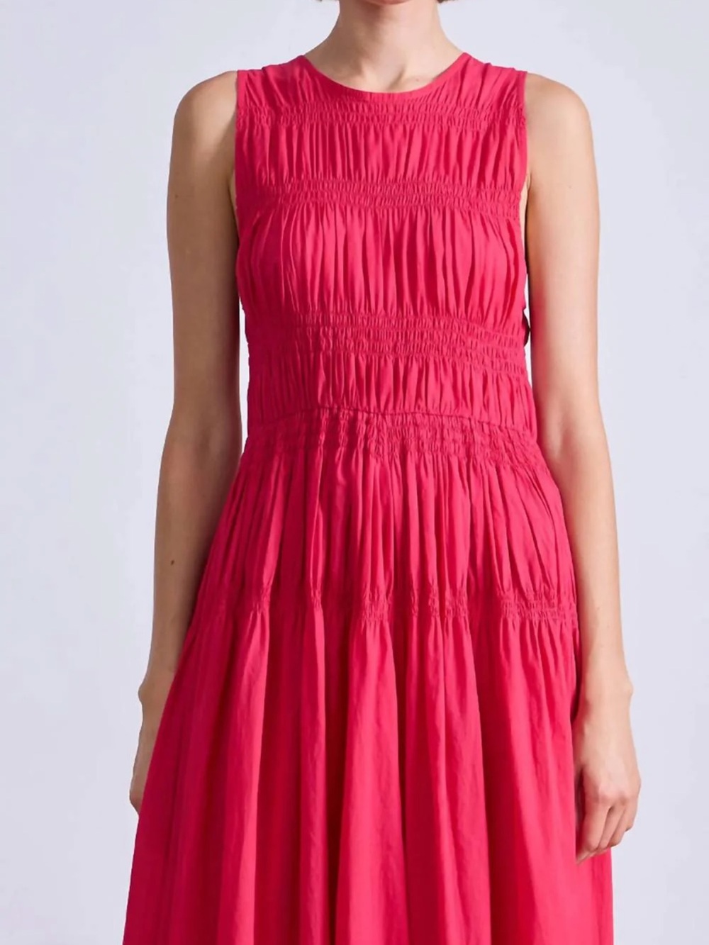 Apiece Apart Sleeveless Maxi Dress in Berry, NWT - Picture 5 of 7